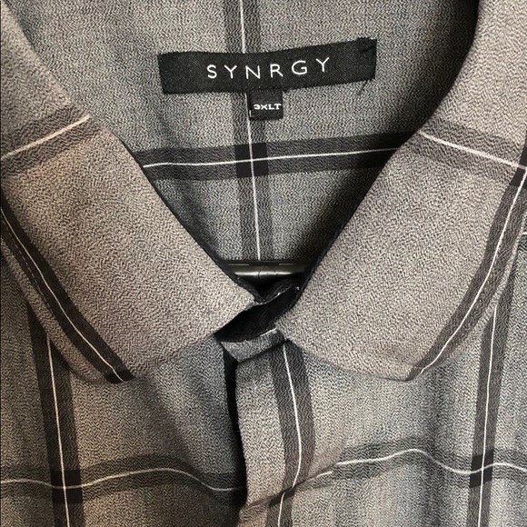 Casual male DXL synrgy dress shirt 3XLT - Picture 2 of 4